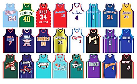 It doesnt matter if youre looking for a throwback, vintage edition, Mitchell and Ness NBA jersey, or if you want to rep this season's collection with our Nike NBA Jersey range. . Best nba throwback jerseys
